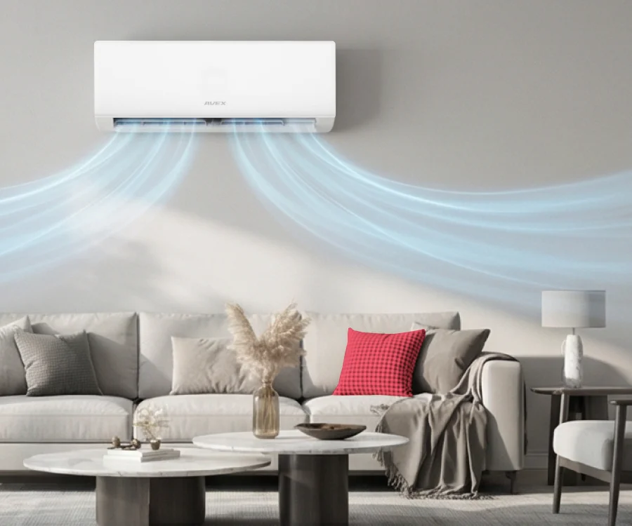 Новость на сайте Avex. Созданы друг для друга: как правильно подобрать мощность сплит-системы по площади помещения