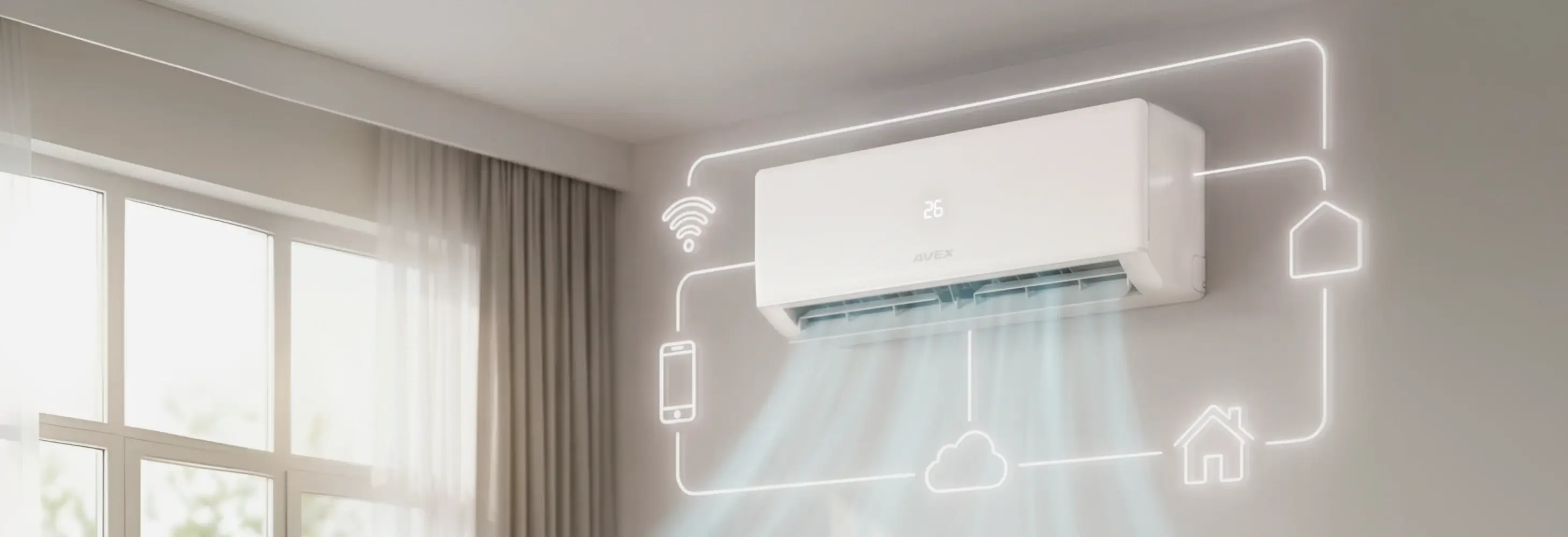 Сплит-система AVEX SKY i-24 с эмоцией